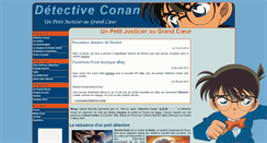 Desktop Screenshot of detective-conan.lyssal.fr