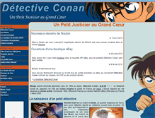 Tablet Screenshot of detective-conan.lyssal.fr